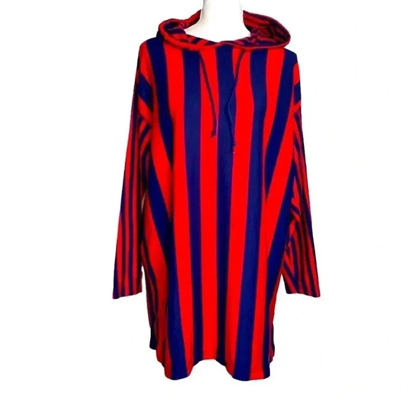 Carolina Colors II Stripped Pullover Hoodie Size 18W - Picture 2 of 16